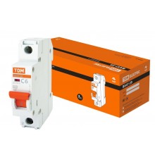 Выключатель автоматический однополюсный ВА47-29 6А C 4,5кА  SQ0206-0070  TDM