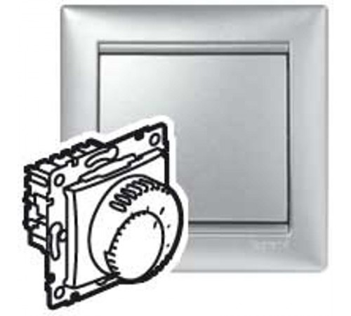 Valena Алюминий Регулятор тёплого пола  770291  Legrand