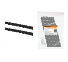 Маркер наборный - символ "0" черный 4 мм2 (100 шт.)   SQ0534-0031  TDM