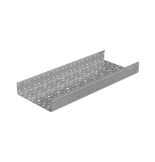 Лоток перф. 100х400х1,0 L2000 мм "Стандарт ПЛЮС" INOX304  LPEplus100-400-1.0-2000 INOX304  КМ-Профиль