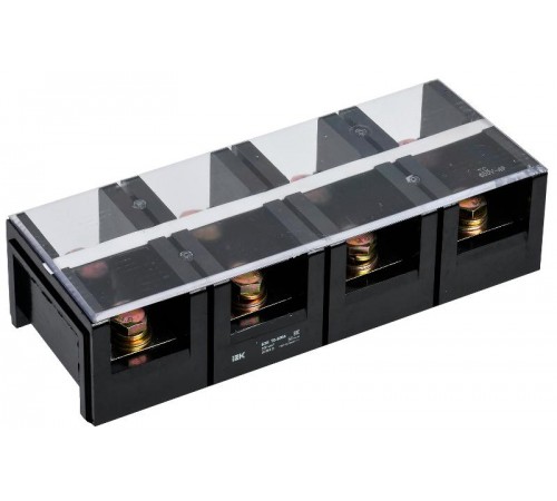 Блок зажимов БЗН TC-6004 300 мм2 600A 4 пары  YZN42-04-300-K02  IEK
