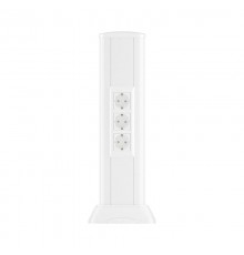 Миниколонна алюминиевая, 0.5м, цвет белый  19552  DKC