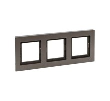 3 - местная рамка, IP44, мокко, пластик Эпика  UP1-FPM-03-44 EKF