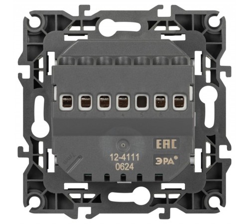 Терморегулятор ЭРА Серия 12 12-4111-16 универс.230В-Imax16А, титан   Б0065733  ЭРА