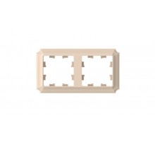 AtlasDesign Antique Песочный Рамка 2-ая, универсальная  ATN101202  SE