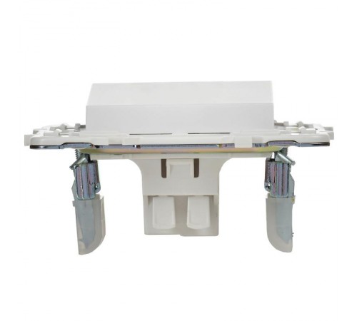 SKANDY Выключатель 1-клавишный проходной 10А SK-V02W арктический белый  SK-V12-0-10-K01  IEK