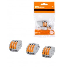 Соединительная клемма СК-413 (2,5мм2) (5 шт/упак)  SQ0527-0012  TDM