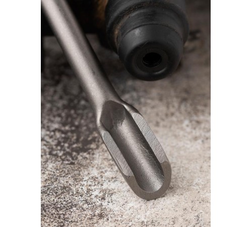 Зубило-штробер полукруглое SDS-plus 22х250 мм EKF Master  ch-22-250-ms  EKF