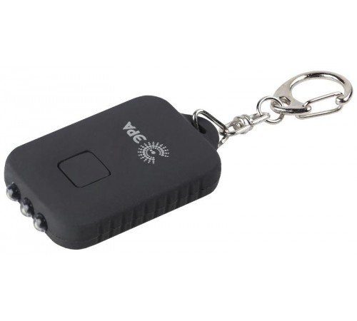 Фонарь брелок 1хLED аккумулятор Li-ion с солнечной батареей B27 пластик  C0030363  ЭРА