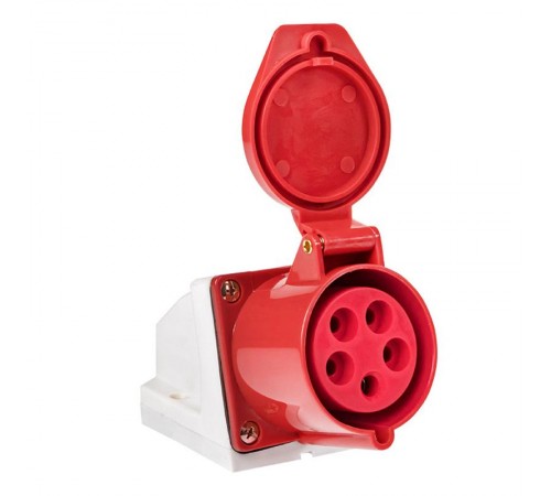 Розетка стационарная наружная 115 3Р+РЕ+N 16А 380В IP44 EKF PROxima  ps-115-16-380  EKF