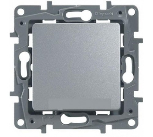 Etika Алюминий Выключатель карточный с выдержкой времени, с подсветкой  672493  Legrand