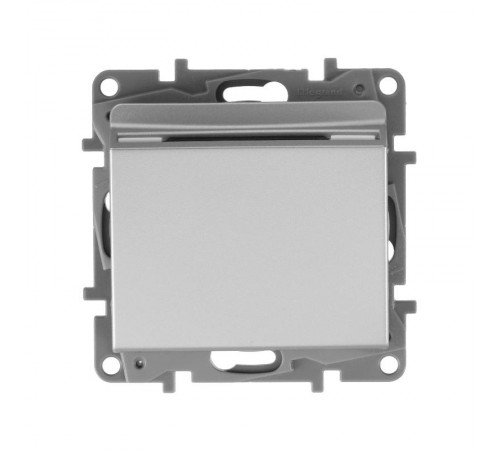 Etika Алюминий Выключатель карточный с выдержкой времени, с подсветкой  672493  Legrand