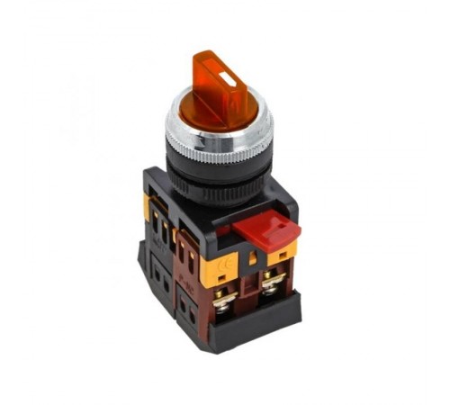 Переключатель ANC-22 3P красный с подсветкой 220В NO+NC EKF PROxima  psw-ans-3p-r-220  EKF