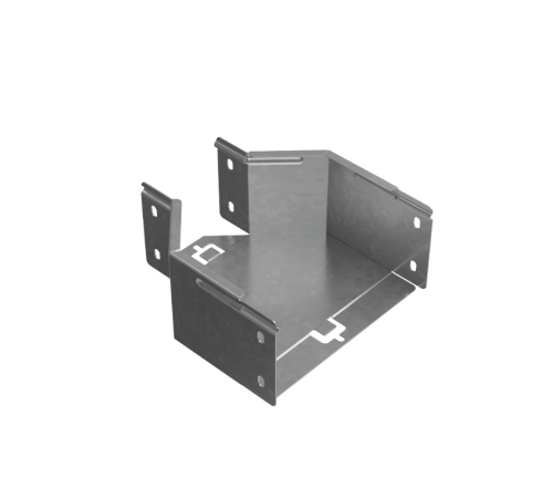 Переходник центральный 100х100-200 мм "ПЛЮС" HD  PDplus100-100-200-C HD   КМ-профиль