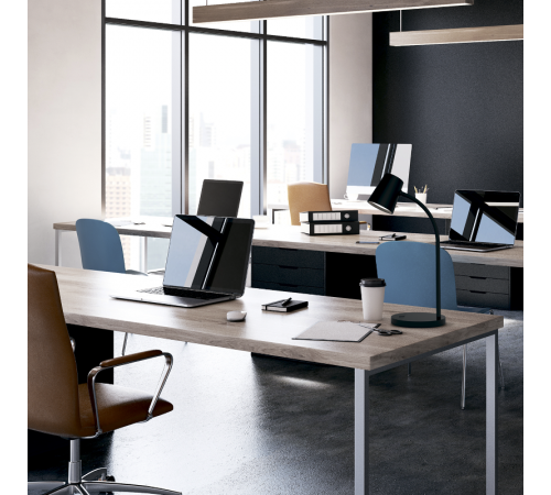 Светильник настольный Qplus GTL603 8W 600lm 4000K 170-265V черный диммируемый LED 1/8  GT6032  Gauss