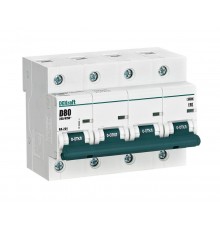Выключатель автоматический четырехполюсный ВА-201 80А D 10кА  13023DEK  DEKraft