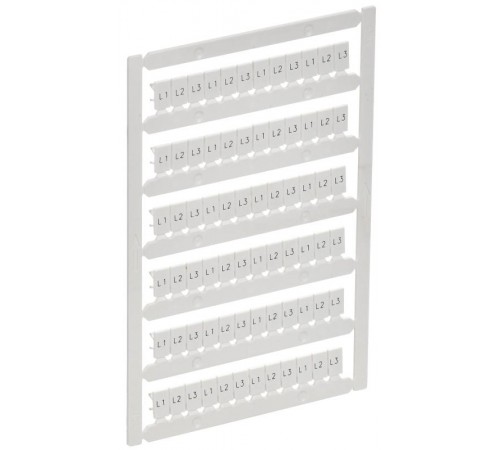 ARMAFIX Маркер для CTS/CP 4мм2 с символами "L1; L2; L3"  AF-CT10D-M-004-22  IEK (ИЭК)
