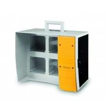 MBOX2 Корпус на 16 модулей и 4 поста с основанием 136х125 мм.  DIS6560024  DKC