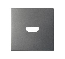 Накладка для розетки HDMI цвета матовый титан S82 Concept  8201094-096  Simon