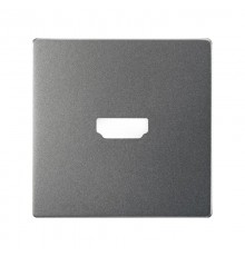 Накладка для розетки HDMI цвета матовый титан S82 Concept  8201094-096  Simon