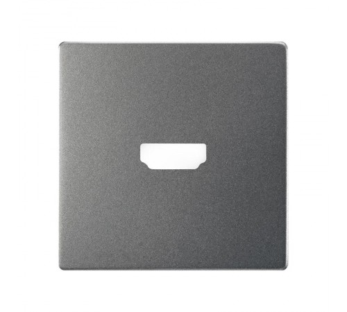 Накладка для розетки HDMI цвета матовый титан S82 Concept  8201094-096  Simon