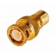 Переход гнездо F - штекер BNC GOLD  05-3201-1  REXANT
