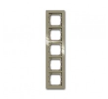 Рамка 5-постовая, серия axcent, цвет maison-beige  1754-0-4485   2CKA001754A4485  ABB