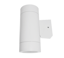 Светильник уличный двухсторонний ЦИЛИНДР-2П-GX53 пластик под лампу 2хGX53 230B белый IP65  4690612027623  IN HOME