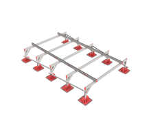 Опорная конструкция для установки оборудования TECHNORAPTOR LIGHTFOOT 2000х3000 тип 2  KM-TR-LTF-SSEI-2000-3000-2  КМ - профиль