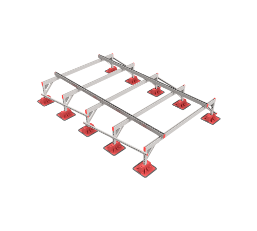 Опорная конструкция для установки оборудования TECHNORAPTOR LIGHTFOOT 2000х3000 тип 2 HD  KM-TR-LTF-SSEI-2000-3000-2 HD  КМ - профиль