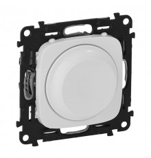 Valena ALLURE DIY Белый Светорегулятор поворотный, 300Вт, универсальный, без нейтрали  752760  Legrand