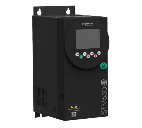 Преобразователь частоты STV630 4 кВт 400В ЭМС С3 + LED панель оператора  STV630U40N4-LED  SE