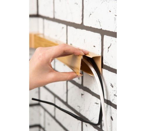 Заглушка (40х25) (4 шт) Plast EKF PROxima   под светлое дерево    ecl-40-25x4   EKF 