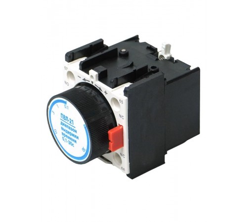 ПВЛ-21М О4 Б, 0,1-30с, при отключении, 10А, IP20, приставка выдержки времени (ЭТ)  ET518305  Электротехник