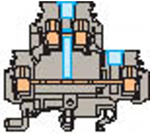 Клемма M6/8.D1 винт 6мм.кв.  1SNA115498R1700  TE