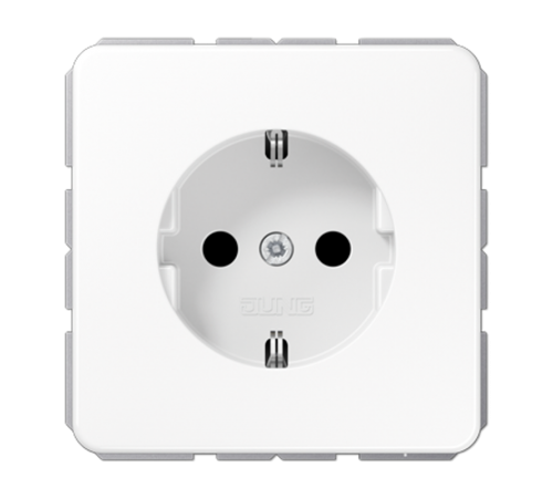 Штепсельная розетка SCHUKO 16A 250V~ с защитой от детей CD1520KIWW Jung