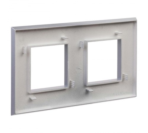 Рамка ARTLEBEDEV, "Avanti", "Закаленная сталь", 4 модуля  4404904  DKC