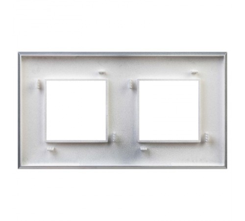 Рамка ARTLEBEDEV, "Avanti", "Закаленная сталь", 4 модуля  4404904  DKC