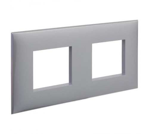 Рамка ARTLEBEDEV, "Avanti", "Закаленная сталь", 4 модуля  4404904  DKC