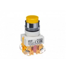 Выкл. кноп. с фикс. ABFP 22 мм жел. 220В ВK-22   25134DEK  DEKraft