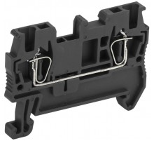 Клемма пружинная КПИ 2в-1,5 17,5А черная   YZN11-001-K02  IEK 