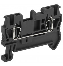 Клемма пружинная КПИ 2в-1,5 17,5А черная   YZN11-001-K02  IEK 