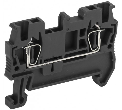 Клемма пружинная КПИ 2в-1,5 17,5А черная   YZN11-001-K02  IEK 