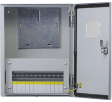 Щит учетный ЩУ-1/1-0 (ВхШхГ) 395x310x165 (ЩУРН-1/12) IP54 PROxima  mb54-1m  EKF