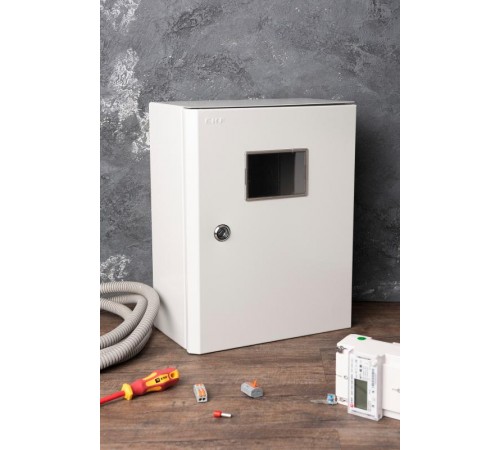 Щит учетный ЩУ-1/1-0 (ВхШхГ) 395x310x165 (ЩУРН-1/12) IP54 PROxima  mb54-1m  EKF