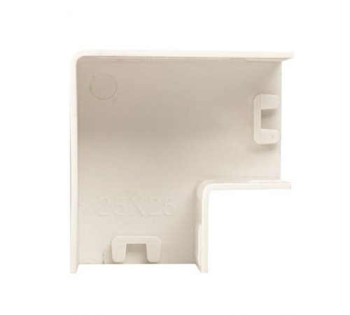 Поворот 90 гр. (25х25) (4 шт) Plast EKF PROxima Белыйabw-25-25x4EKF