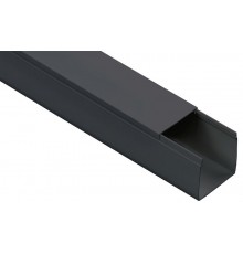Кабель-канал 60х60 "ЭЛЕКОР" черный (12м)   EL-KK10-060-060-1-K02  IEK