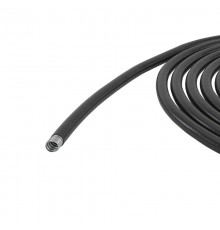 Металлорукав DN 20мм в гладкой ПВХ изоляции, Dвн 20,5 мм, Dнар 27,0,IP66, 50 м, цвет чёрный  6070R-22N  DKC