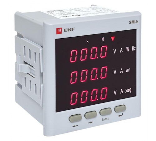 Многофункциональный измерительный прибор SМE с светодиодным дисплеем  sm-963e  EKF