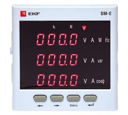 Многофункциональный измерительный прибор SМE с светодиодным дисплеем  sm-963e  EKF